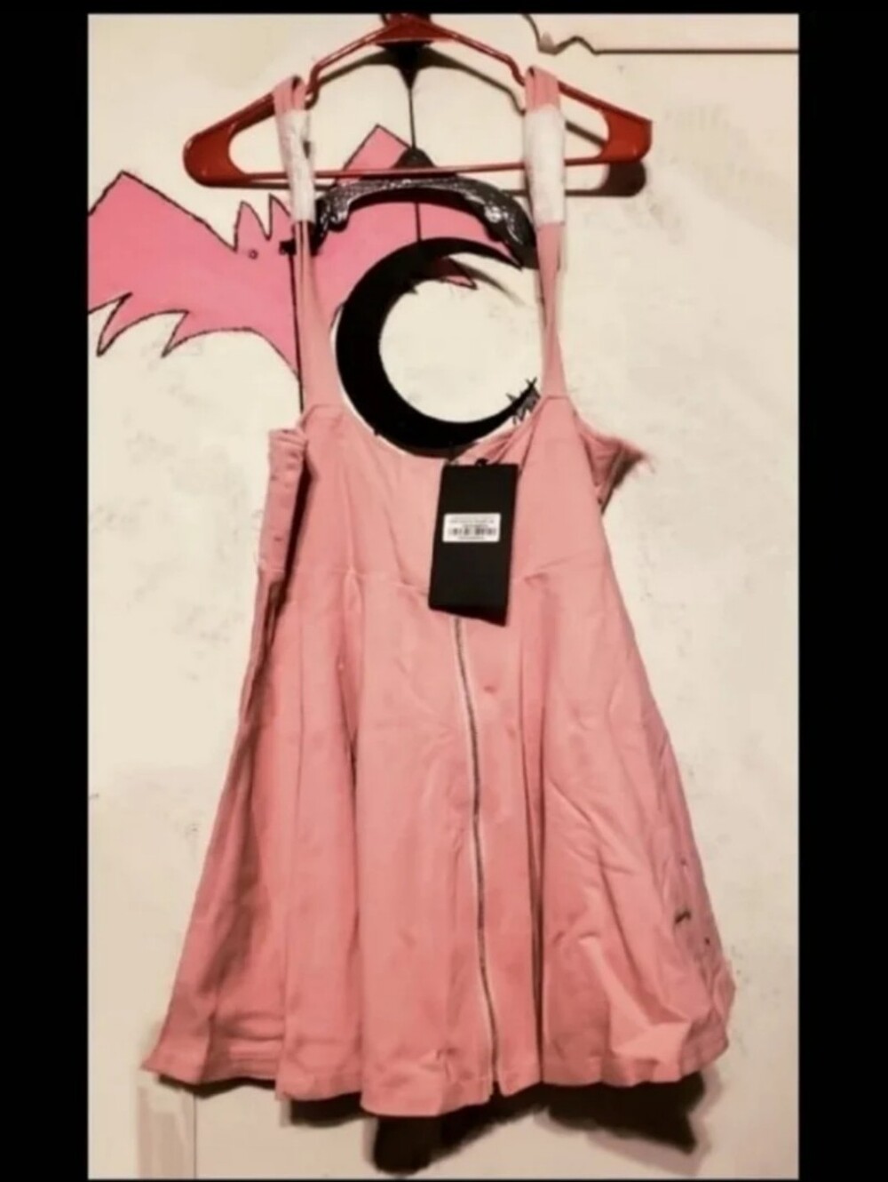 Killstar Suspend Me Pink Pastel Goth Skirt Hot Topic Dollskill Widow Sourpuss